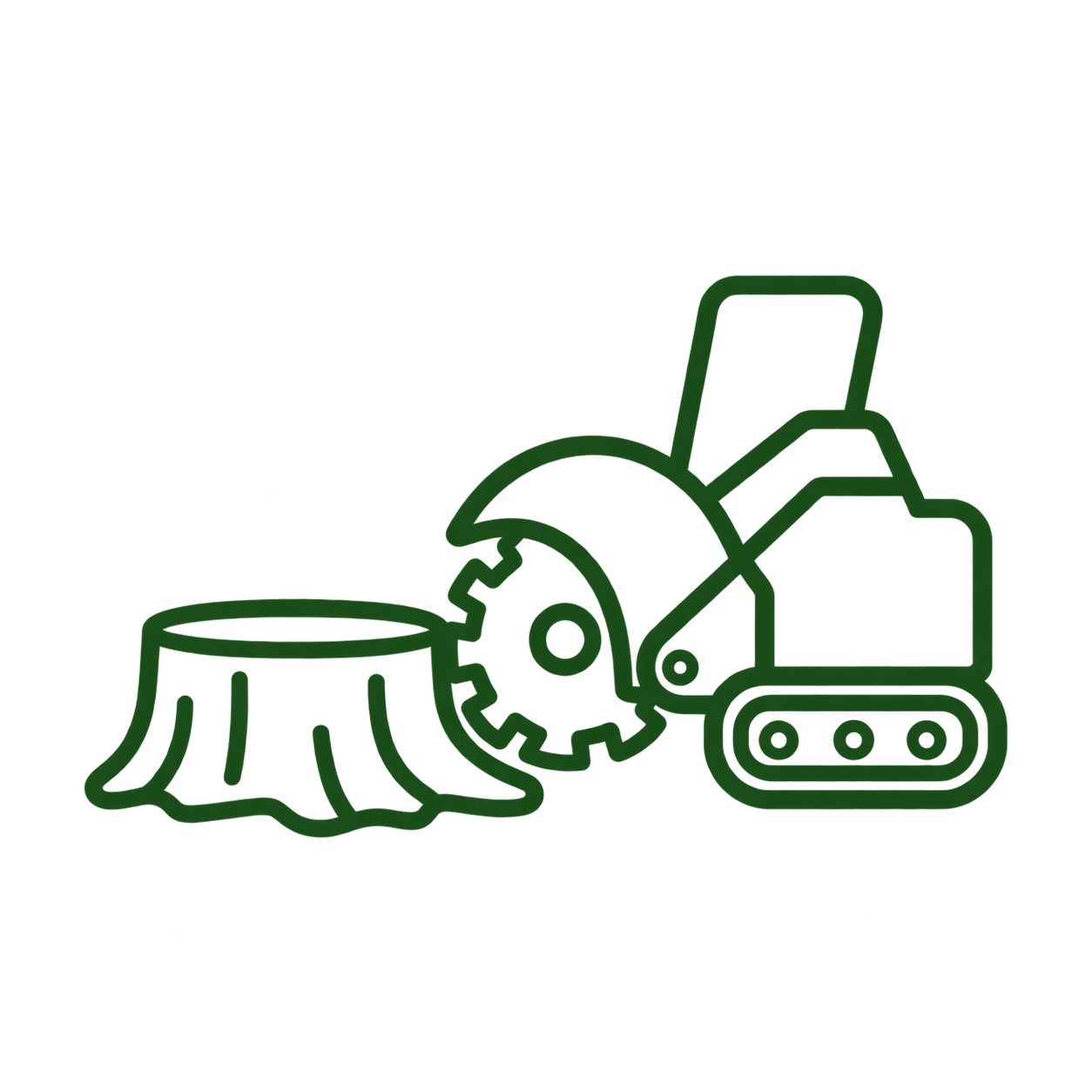 Stump grinding